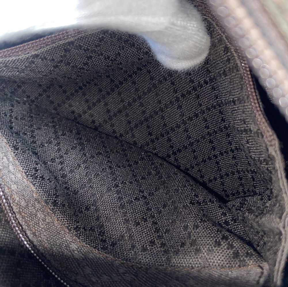 Gucci Nylon Bamboo Handle Bag - Picture 12 of 16